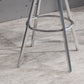 Industrial Style Barstools Leather Seats Metal 3 Legs Counter Stools for Dining Room Clearhalo 'Bar Furniture' 'Bar Stools' 'bar_stools' 'furn' 'furn_bar_stools' 'Furniture' 'furniture_bar_stools' 'Kitchen & Dining Furniture' 4730235