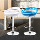 Industrial Adjustable Height Swivel Counter Stools Metal Bar Stools with Footrest Clearhalo 'Bar Furniture' 'Bar Stools' 'bar_stools' 'furn' 'furn_bar_stools' 'Furniture' 'furniture_bar_stools' 'Kitchen & Dining Furniture' 4730438