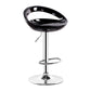 Industrial Adjustable Height Swivel Counter Stools Metal Bar Stools with Footrest Black 1 Piece Clearhalo 'Bar Furniture' 'Bar Stools' 'bar_stools' 'furn' 'furn_bar_stools' 'Furniture' 'furniture_bar_stools' 'Kitchen & Dining Furniture' 4730446