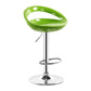 Industrial Adjustable Height Swivel Counter Stools Metal Bar Stools with Footrest Green 1 Piece Clearhalo 'Bar Furniture' 'Bar Stools' 'bar_stools' 'furn' 'furn_bar_stools' 'Furniture' 'furniture_bar_stools' 'Kitchen & Dining Furniture' 4730448