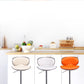 Scandinavian Adjustable Height Swivel Counter Stools Metal Leather Bar Stools Clearhalo 'Bar Furniture' 'Bar Stools' 'bar_stools' 'furn' 'furn_bar_stools' 'Furniture' 'furniture_bar_stools' 'Kitchen & Dining Furniture' 4730527