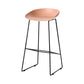 Scandinavian Style Bar-stool with Sled Legs Bucket Seat Counter Stool for Kitchen Bar Pink 1 Piece Bar Stool(30"H) Clearhalo 'Bar Furniture' 'Bar Stools' 'bar_stools' 'furn' 'furn_bar_stools' 'Furniture' 'furniture_bar_stools' 'Kitchen & Dining Furniture' 4730646