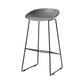 Scandinavian Style Bar-stool with Sled Legs Bucket Seat Counter Stool for Kitchen Bar Grey 1 Piece Bar Stool(30"H) Clearhalo 'Bar Furniture' 'Bar Stools' 'bar_stools' 'furn' 'furn_bar_stools' 'Furniture' 'furniture_bar_stools' 'Kitchen & Dining Furniture' 4730647