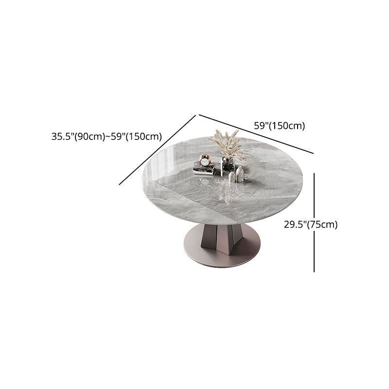 Modern 1/2/5/7 Pieces Dinette Set Round Dining Room Table Set Clearhalo 'Dining Room Sets' 'Dining Tables & Seating' 'dining_room_set' 'furn' 'furn_dining_room_set' 'Furniture' 'furniture_dining_room_set' 'Kitchen & Dining Furniture' 4730766
