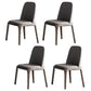 Modern 1/4/5/7 Pieces Dinette Set with Sintered Stone Top Ash Wood Dining Table Set 4 Grey Chairs Clearhalo 'Dining Room Sets' 'Dining Tables & Seating' 'dining_room_set' 'furn' 'furn_dining_room_set' 'Furniture' 'furniture_dining_room_set' 'Kitchen & Dining Furniture' 4730784