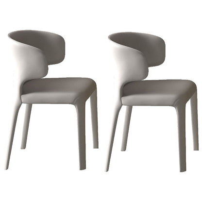 Glam 1/2/3/4/5 Pieces Dining Set Sintered Stone Dining Table Set 2 Grey Chairs Clearhalo 'Dining Room Sets' 'Dining Tables & Seating' 'dining_room_set' 'furn' 'furn_dining_room_set' 'Furniture' 'furniture_dining_room_set' 'Kitchen & Dining Furniture' 4730817