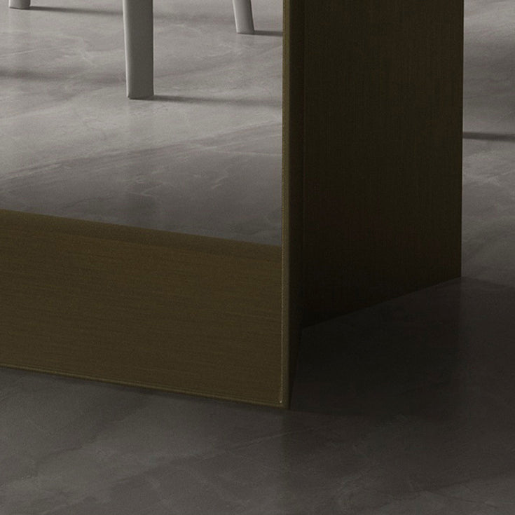 Glam 1/2/3/4/5 Pieces Dining Set Sintered Stone Dining Table Set Clearhalo 'Dining Room Sets' 'Dining Tables & Seating' 'dining_room_set' 'furn' 'furn_dining_room_set' 'Furniture' 'furniture_dining_room_set' 'Kitchen & Dining Furniture' 4730825