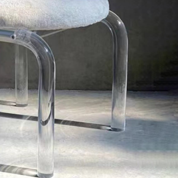 Modern 1/7 Pieces Dining Set Rectangle Acrylic Dining Table for Kitchen Clearhalo 'Dining Room Sets' 'Dining Tables & Seating' 'dining_room_set' 'furn' 'furn_dining_room_set' 'Furniture' 'furniture_dining_room_set' 'Kitchen & Dining Furniture' 4730856