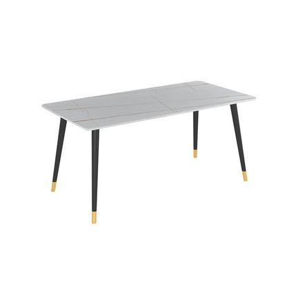 Modern 1/2/5/6/7 Pieces Dinette Set Rectangle Dining Table Set Clearhalo 'Dining Room Sets' 'Dining Tables & Seating' 'dining_room_set' 'furn' 'furn_dining_room_set' 'Furniture' 'furniture_dining_room_set' 'Kitchen & Dining Furniture' 4730877