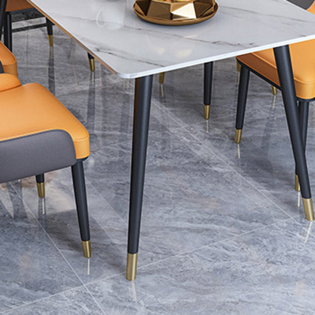 Modern 1/2/5/6/7 Pieces Dinette Set Rectangle Dining Table Set Clearhalo 'Dining Room Sets' 'Dining Tables & Seating' 'dining_room_set' 'furn' 'furn_dining_room_set' 'Furniture' 'furniture_dining_room_set' 'Kitchen & Dining Furniture' 4730884