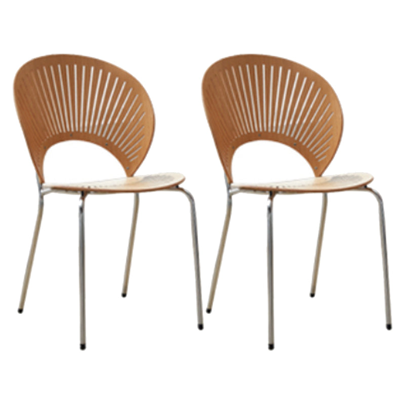 Modern 1/2/3 Pieces Dining Set Round Stone Dining Table for Dining Room 2 Natural Chairs Clearhalo 'Dining Room Sets' 'Dining Tables & Seating' 'dining_room_set' 'furn' 'furn_dining_room_set' 'Furniture' 'furniture_dining_room_set' 'Kitchen & Dining Furniture' 4730914