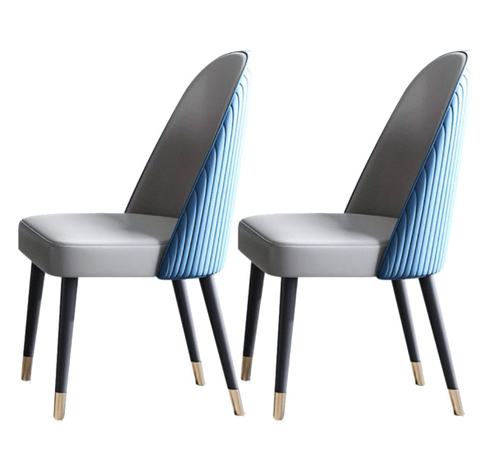 Glam 1/2/5/7 Pieces Dining Furniture Set Rectangle Dining Table Set 2 Light Grey Chairs Clearhalo 'Dining Room Sets' 'Dining Tables & Seating' 'dining_room_set' 'furn' 'furn_dining_room_set' 'Furniture' 'furniture_dining_room_set' 'Kitchen & Dining Furniture' 4730957