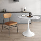 Modern 1/2/3/5 Pieces Dining Set Round Wood Dining Table for Dining Room 2 Pieces: Table, 1 Chair Clearhalo 'Dining Room Sets' 'Dining Tables & Seating' 'dining_room_set' 'furn' 'furn_dining_room_set' 'Furniture' 'furniture_dining_room_set' 'Kitchen & Dining Furniture' 4730995