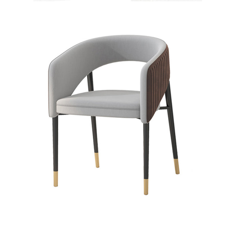 Glam 1/5/7 Pieces Dining Set Rectangle Stone Dining Table for Kitchen 1 Brown Chair Clearhalo 'Dining Room Sets' 'Dining Tables & Seating' 'dining_room_set' 'furn' 'furn_dining_room_set' 'Furniture' 'furniture_dining_room_set' 'Kitchen & Dining Furniture' 4731009