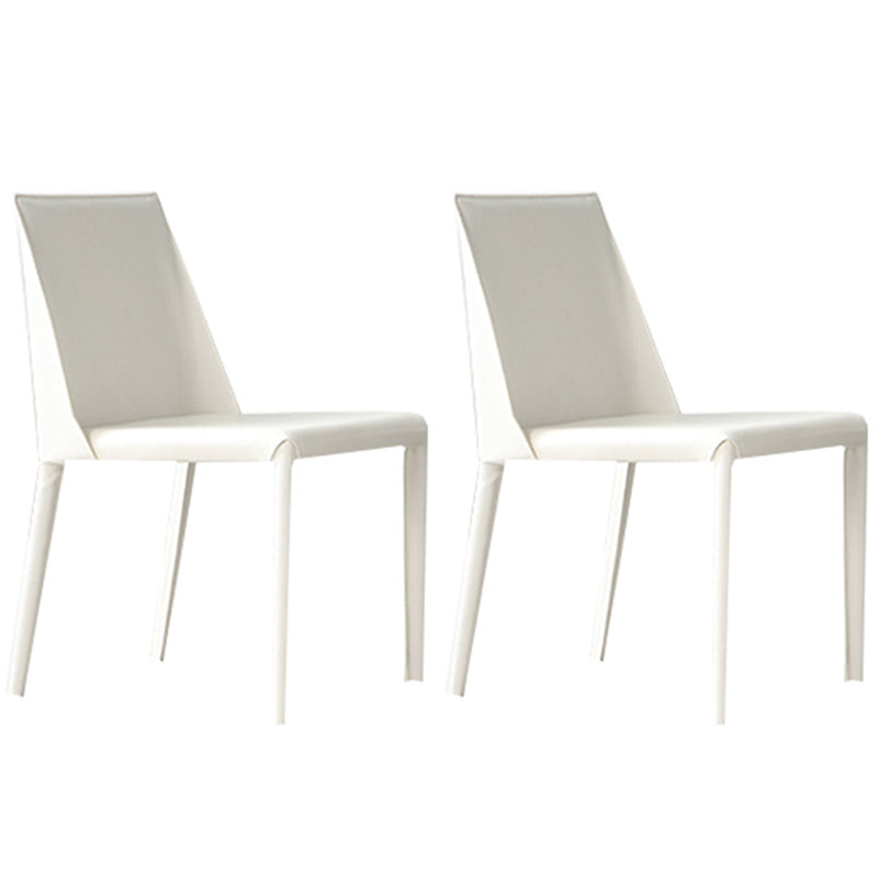 1/2/5/6/7 Pieces Dining Chairs Set Rectangle Shape Sintered Stone Dining Table Set 2 White Chairs Clearhalo 'Dining Room Sets' 'Dining Tables & Seating' 'dining_room_set' 'furn' 'furn_dining_room_set' 'Furniture' 'furniture_dining_room_set' 'Kitchen & Dining Furniture' 4731078