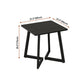 Sintered Stone Dining Table Black Industrial Style Dining Table with Metal Base Clearhalo 'Dining Tables & Seating' 'Dining Tables' 'dining_table' 'furn' 'furn_dining_table' 'Furniture' 'furniture_dining_table' 'Kitchen & Dining Furniture' 'kitchen' 'kitchen_dining_table' 4731195