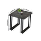 Sintered Stone Dining Table Black Industrial Style Dining Table with Metal Base Clearhalo 'Dining Tables & Seating' 'Dining Tables' 'dining_table' 'furn' 'furn_dining_table' 'Furniture' 'furniture_dining_table' 'Kitchen & Dining Furniture' 'kitchen' 'kitchen_dining_table' 4731196
