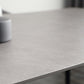 Industrial Sintered Stone Grey Table for Restaurant Rectangle Dining Table with 4 Legs Clearhalo 'Dining Tables & Seating' 'Dining Tables' 'dining_table' 'furn' 'furn_dining_table' 'Furniture' 'furniture_dining_table' 'Kitchen & Dining Furniture' 'kitchen' 'kitchen_dining_table' 4731226