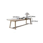 Modern Solid Wood Table for Restaurant Rectangle Dining Table with Trestle Base Clearhalo 'Dining Tables & Seating' 'Dining Tables' 'dining_table' 'furn' 'furn_dining_table' 'Furniture' 'furniture_dining_table' 'Kitchen & Dining Furniture' 'kitchen' 'kitchen_dining_table' 4731313