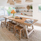 Dining Room Kitchen Table Modern Rectangle Pine Solid Wood Dinette Table Clearhalo 'Dining Tables & Seating' 'Dining Tables' 'dining_table' 'furn' 'furn_dining_table' 'Furniture' 'furniture_dining_table' 'Kitchen & Dining Furniture' 'kitchen' 'kitchen_dining_table' 4731326