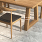 Pine Wood Top Dining Table Modern Rectangle Table with Solid Wood Sled Base Clearhalo 'Dining Tables & Seating' 'Dining Tables' 'dining_table' 'furn' 'furn_dining_table' 'Furniture' 'furniture_dining_table' 'Kitchen & Dining Furniture' 'kitchen' 'kitchen_dining_table' 4731452