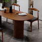 Free Form Pine Wood Table for Restaurant Modern Dining Table with 3 Legs Clearhalo 'Dining Tables & Seating' 'Dining Tables' 'dining_table' 'furn' 'furn_dining_table' 'Furniture' 'furniture_dining_table' 'Kitchen & Dining Furniture' 'kitchen' 'kitchen_dining_table' 4731470