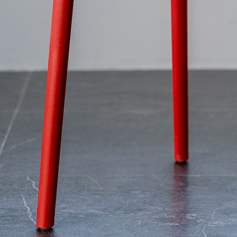 Contemporary Stacking Open Side Chair Matte Finish Home Dining Chair Clearhalo 'Dining Chairs' 'Dining Tables & Seating' 'dining_chair' 'furn' 'furn_dining_chair' 'Furniture' 'furniture_dining_chair' 'Kitchen & Dining Furniture' 4731539