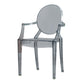 Scandinavian Arm Plastic Side Chairs for Home Open Back Side Chair Clearhalo 'Dining Chairs' 'Dining Tables & Seating' 'dining_chair' 'Furniture' 'furniture_dining_chair' 'Kitchen & Dining Furniture' 4731630