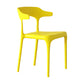 Contemporary Style Stackable Chairs Dining Armless Chairs with Plastic Legs Clearhalo 'Dining Chairs' 'Dining Tables & Seating' 'dining_chair' 'furn' 'furn_dining_chair' 'Furniture' 'furniture_dining_chair' 'Kitchen & Dining Furniture' 4731688