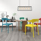 Contemporary Style Stackable Chairs Dining Armless Chairs with Plastic Legs Clearhalo 'Dining Chairs' 'Dining Tables & Seating' 'dining_chair' 'furn' 'furn_dining_chair' 'Furniture' 'furniture_dining_chair' 'Kitchen & Dining Furniture' 4731698