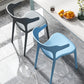 Modern Plastic Home Arm Chair Matte Finish Open Dining Chair Clearhalo 'Dining Chairs' 'Dining Tables & Seating' 'dining_chair' 'furn' 'furn_dining_chair' 'Furniture' 'furniture_dining_chair' 'Kitchen & Dining Furniture' 4731724