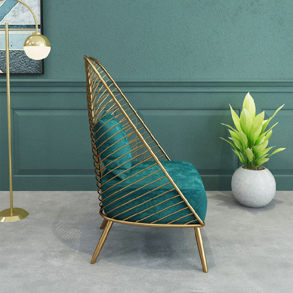 Scandinavian Style Upholstered Side Chairs Open Back Side Chair Clearhalo 'Dining Chairs' 'Dining Tables & Seating' 'dining_chair' 'furn' 'furn_dining_chair' 'Furniture' 'furniture_dining_chair' 'Kitchen & Dining Furniture' 4731774