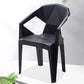 Contemporary Style Stackable Chair Dining Arm Chair with Plastic Legs Clearhalo 'Dining Chairs' 'Dining Tables & Seating' 'dining_chair' 'furn' 'furn_dining_chair' 'Furniture' 'furniture_dining_chair' 'Kitchen & Dining Furniture' 4731829