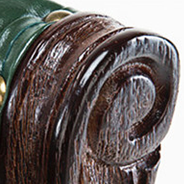 Farmhouse Home Solid Back Arm Chair Leather Matte Finish Dining Chair Clearhalo 'Dining Chairs' 'Dining Tables & Seating' 'dining_chair' 'Furniture' 'furniture_dining_chair' 'Kitchen & Dining Furniture' 4731872