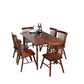 Wood Industrial Kitchen Dining Room Chair Slat Back Side Chair Clearhalo 'Dining Chairs' 'Dining Tables & Seating' 'dining_chair' 'furn' 'furn_dining_chair' 'Furniture' 'furniture_dining_chair' 'Kitchen & Dining Furniture' 4731889