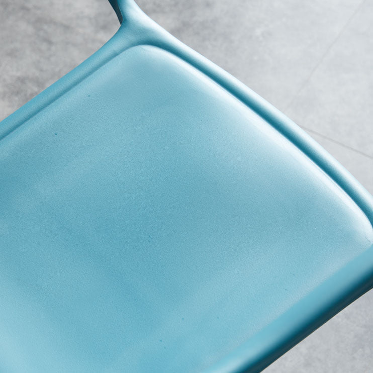 Scandinavian Plastic Kitchen Dining Room Arm Chair Open Back Chair Clearhalo 'Dining Chairs' 'Dining Tables & Seating' 'dining_chair' 'furn' 'furn_dining_chair' 'Furniture' 'furniture_dining_chair' 'Kitchen & Dining Furniture' 4731957