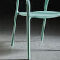 Plastic Scandinavian Kitchen Dining Room Arm Chair Open Back Chair Clearhalo 'Dining Chairs' 'Dining Tables & Seating' 'dining_chair' 'furn' 'furn_dining_chair' 'Furniture' 'furniture_dining_chair' 'Kitchen & Dining Furniture' 4732023