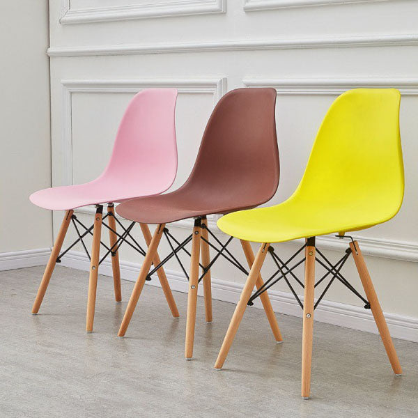 Scandinavian Wood Indoor-Outdoor Side Chair Solid Back Chair Clearhalo 'Dining Chairs' 'Dining Tables & Seating' 'dining_chair' 'Furniture' 'furniture_dining_chair' 'Kitchen & Dining Furniture' 4732121