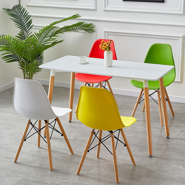 Scandinavian Wood Indoor-Outdoor Side Chair Solid Back Chair Clearhalo 'Dining Chairs' 'Dining Tables & Seating' 'dining_chair' 'Furniture' 'furniture_dining_chair' 'Kitchen & Dining Furniture' 4732140