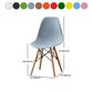 Scandinavian Wood Indoor-Outdoor Side Chair Solid Back Chair Clearhalo 'Dining Chairs' 'Dining Tables & Seating' 'dining_chair' 'Furniture' 'furniture_dining_chair' 'Kitchen & Dining Furniture' 4732165
