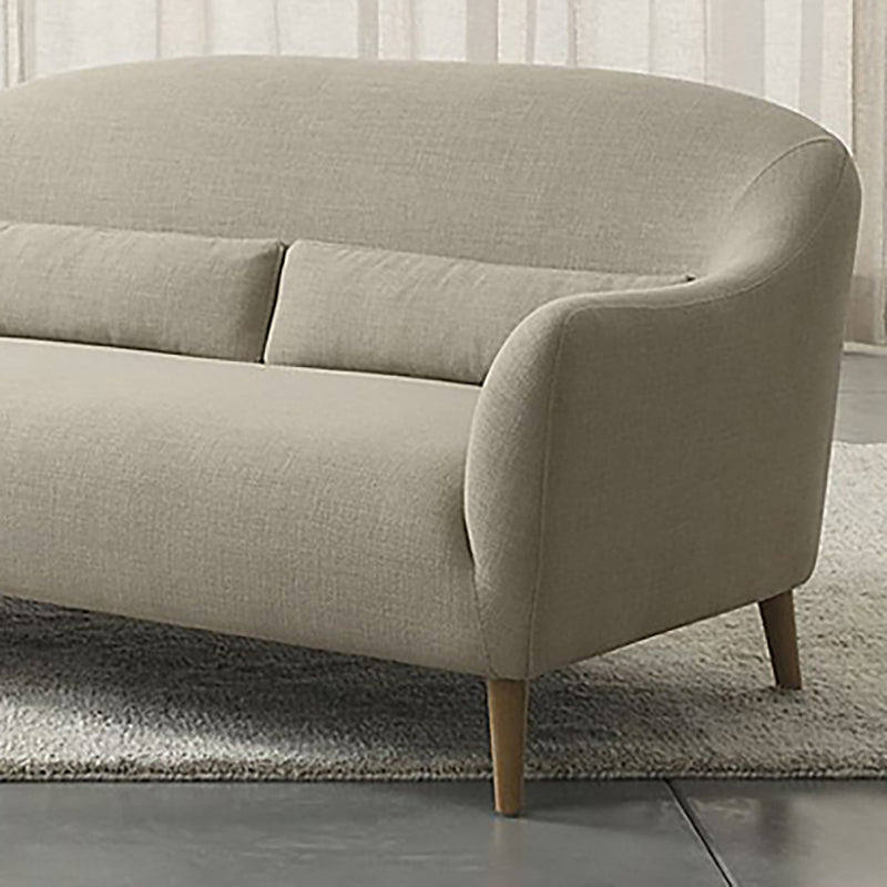 4 Wooden Legs Curved Sofa Blue/Grey/Beige Sofa for Bonus Room Clearhalo 'furn' 'furn_sofas' 'Furniture' 'furniture_sofas' 'kitchen' 'kitchen_sofas' 'Living Room Furniture' 'Sofa' 'sofas' 4740310
