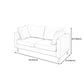 Loose Back Square Arm Sofa Nordic 24.4" D Slipcovered Loveseat Clearhalo 'furn' 'furn_sofas' 'Furniture' 'furniture_sofas' 'kitchen' 'kitchen_sofas' 'Living Room Furniture' 'Sofa' 'sofas' 4740397