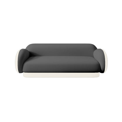 Modern Macaroon Sofa Pillow Top Arm Standard Tight Back Sofa for Apartment White-Gray Clearhalo 'furn' 'furn_sofas' 'Furniture' 'furniture_sofas' 'kitchen' 'kitchen_sofas' 'Living Room Furniture' 'Sofa' 'sofas' 4740493