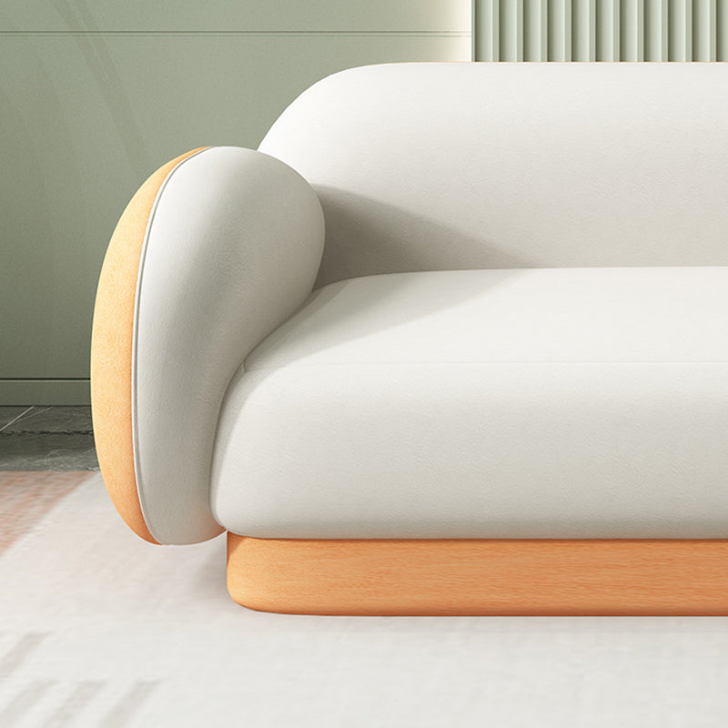 Modern Macaroon Sofa Pillow Top Arm Standard Tight Back Sofa for Apartment Clearhalo 'furn' 'furn_sofas' 'Furniture' 'furniture_sofas' 'kitchen' 'kitchen_sofas' 'Living Room Furniture' 'Sofa' 'sofas' 4740508