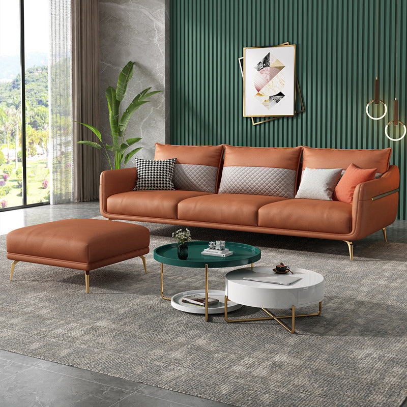 Modern Style Charles Of London Latex/sponge Seat Filled Solid Wood Base Sofa Clearhalo 'furn' 'furn_sofas' 'Furniture' 'furniture_sofas' 'kitchen' 'kitchen_sofas' 'Living Room Furniture' 'Sofa' 'sofas' 4740528