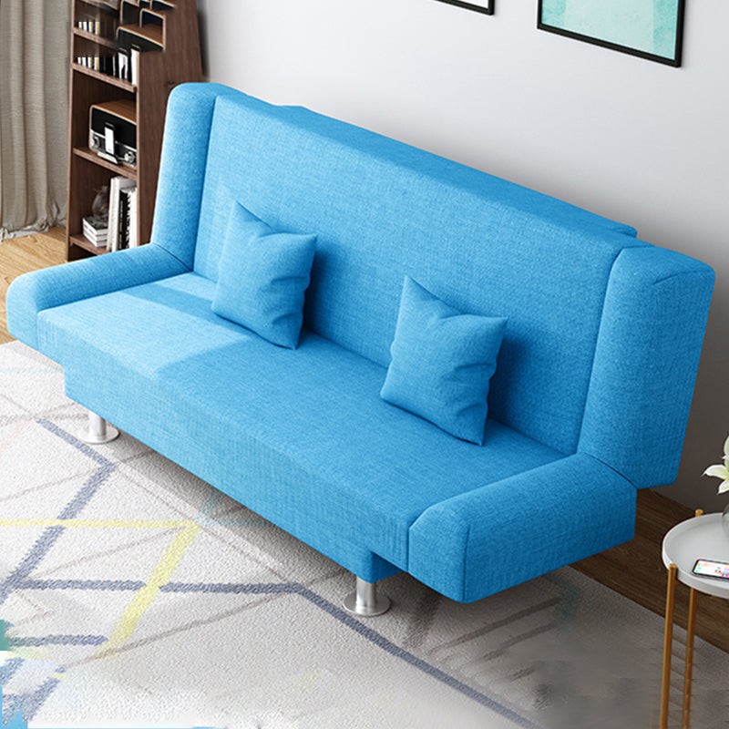Linen Modern Sofa 22"W Convertible Sofa Armless Tight Back Sofa Clearhalo 'furn' 'furn_sofas' 'Furniture' 'furniture_sofas' 'kitchen' 'kitchen_sofas' 'Living Room Furniture' 'Sofa' 'sofas' 4740650