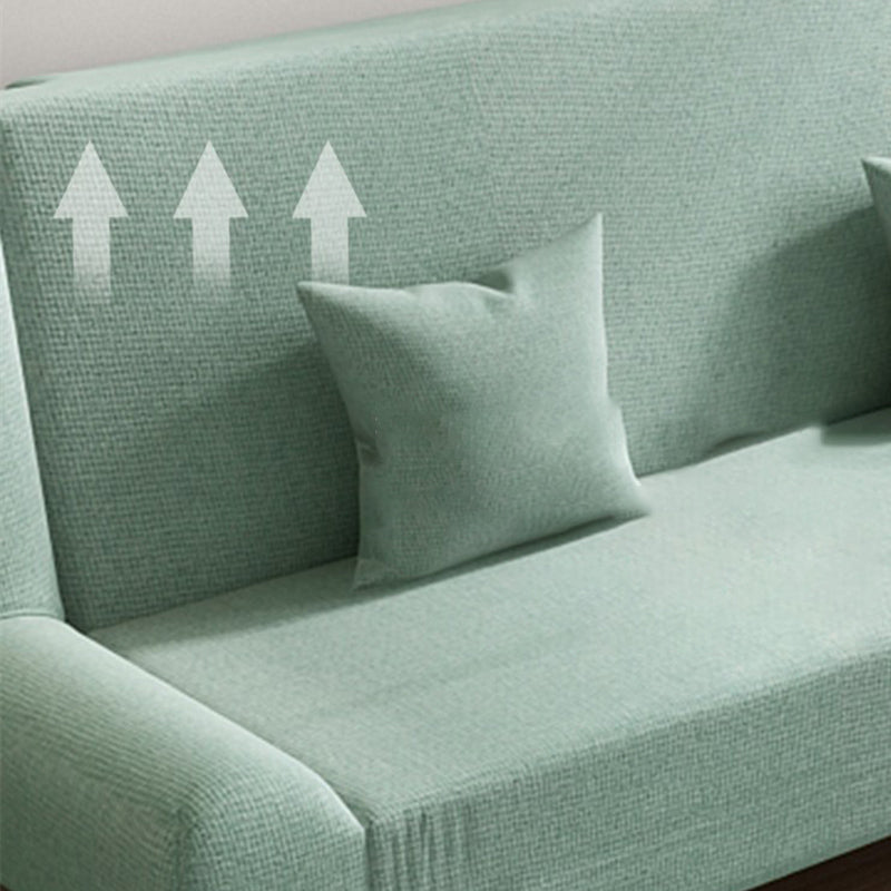 Linen Modern Sofa 22"W Convertible Sofa Armless Tight Back Sofa Clearhalo 'furn' 'furn_sofas' 'Furniture' 'furniture_sofas' 'kitchen' 'kitchen_sofas' 'Living Room Furniture' 'Sofa' 'sofas' 4740653