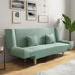Linen Modern Sofa 22"W Convertible Sofa Armless Tight Back Sofa Clearhalo 'furn' 'furn_sofas' 'Furniture' 'furniture_sofas' 'kitchen' 'kitchen_sofas' 'Living Room Furniture' 'Sofa' 'sofas' 4740657