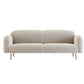 Transitional Modern Tight Back Sofa 29.53"High Velvet Rolled Arm Sofa for Living Room Clearhalo 'furn' 'furn_sofas' 'Furniture' 'furniture_sofas' 'kitchen' 'kitchen_sofas' 'Living Room Furniture' 'Sofa' 'sofas' 4740668