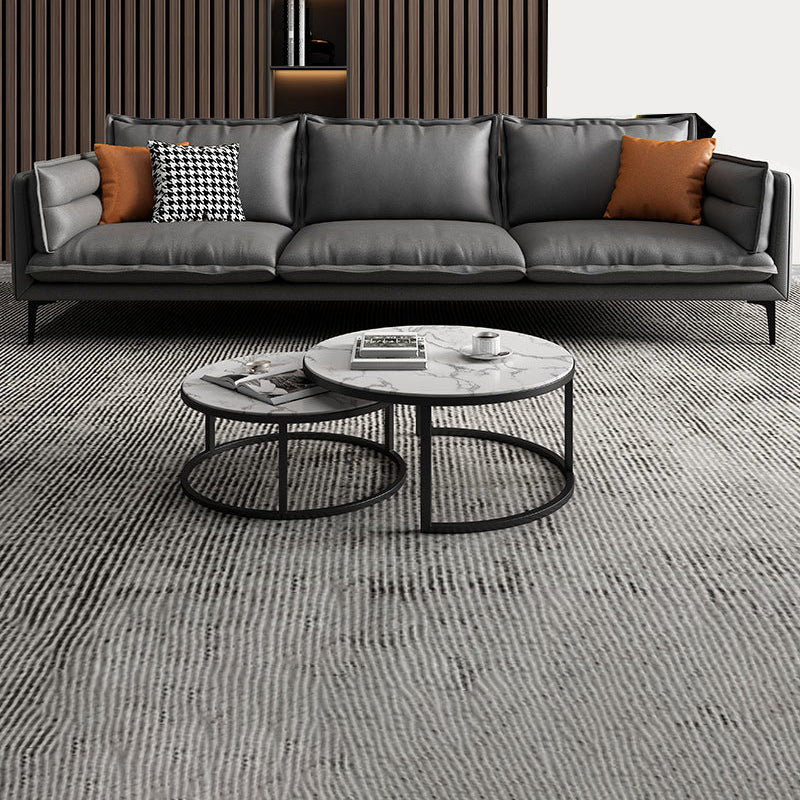 28.74" H Modern Pillow Top Arm Sofa with Cushion Back for Living Room, Brown Clearhalo 'furn' 'furn_sofas' 'Furniture' 'furniture_sofas' 'kitchen' 'kitchen_sofas' 'Living Room Furniture' 'Sofa' 'sofas' 4740809